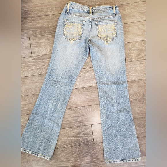 Gold Studded Vanilla Star jeans - Picture 2 of 5